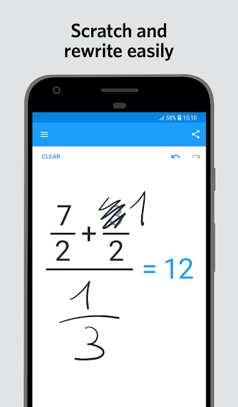 myscript calculator app for android